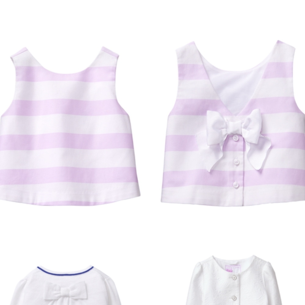 Janie and Jack x Crewcuts Lilac set 6